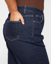 Bae Boyfriend Straight Leg Jeans - Vintage Indigo Selvedge Image Thumbnmail #3