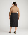 Stretch Twill Sahara Skirt - Black Image Thumbnmail #3