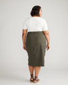 Stretch Twill Sahara Skirt - Nori Image Thumbnmail #3