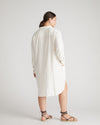 Seaside Linen Shirtdress - White Image Thumbnmail #2