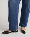 Mimi High Rise Split Hem Jeans 30 Inch - Midnight River Image Thumbnmail #3
