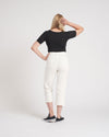 Bae Boyfriend Crop Jeans - White Image Thumbnmail #6