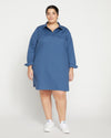 Rubicon Shirtdress 2 - Bleu Scolaire Image Thumbnmail #2