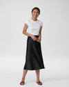 CeeCee Midi Bias Skirt - Black Image Thumbnmail #1